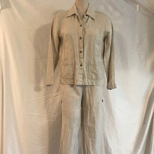 Jones New York Sport Linen Suit Jacket Medium